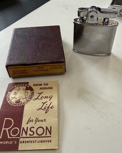 Vintage ronson chromium - vintage,