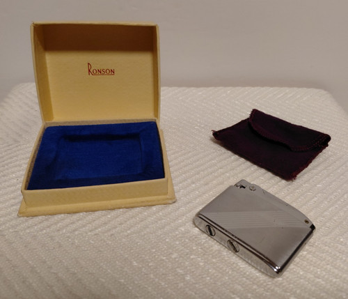 1950s chrome ronson - chrome,