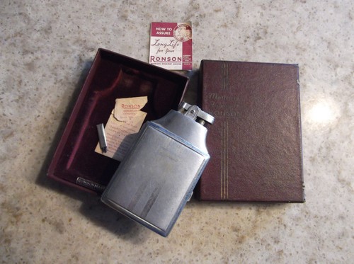 Vintage ronson mastercase - ronson,